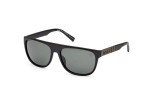 Okulary przeciwsłoneczne Timberland TB00004 01R Polarized Kwadratowe Czarne