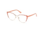 Okulary korekcyjne Guess GU50121 074 Kocie oczy Różowe