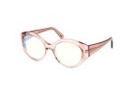 Okulary korekcyjne Tom Ford FT5950-B 072 Owalne Różowe