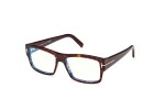 Okulary korekcyjne Tom Ford FT5941-B 052 Prostokątne Havana