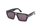 Okulary przeciwsłoneczne Tom Ford FT1153 01A Kwadratowe Czarne