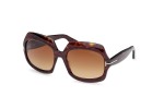 Okulary przeciwsłoneczne Tom Ford FT1155 52F Browline Havana