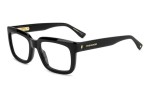 Okulary korekcyjne Dsquared2 D20144 807 Prostokątne Czarne