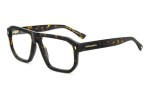 Okulary korekcyjne Dsquared2 D20146 086 Prostokątne Havana