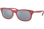 Okulary przeciwsłoneczne Ray-Ban RB4607M F62830 Kwadratowe Czerwone