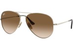 Okulary przeciwsłoneczne Ray-Ban RB8089 926551 Pilotki (Aviator) Złote