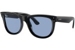 Okulary przeciwsłoneczne Ray-Ban RBR0502SF 667772 Kwadratowe Czarne