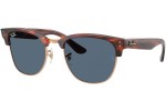 Okulary przeciwsłoneczne Ray-Ban RBR0504S 13983A Kwadratowe Złote