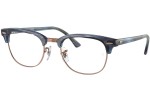 Okulary korekcyjne Ray-Ban Clubmaster RX5154 8374 Browline Złote