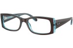 Okulary korekcyjne Ray-Ban RX5434 8366 Kwadratowe Brązowe