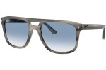 Okulary przeciwsłoneczne Ray-Ban RB2213 14243F Kwadratowe Szare