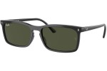 Okulary przeciwsłoneczne Ray-Ban RB4435 901/31 Prostokątne Czarne