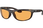 Okulary przeciwsłoneczne Ray-Ban Balorama RB4089 894/13 Prostokątne Havana