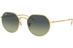 Okulary przeciwsłoneczne Ray-Ban Jack RB3565 001/BH Okrągłe Złote