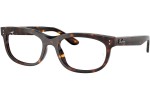 Okulary korekcyjne Ray-Ban RX5489 2012 Kwadratowe Havana