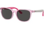 Okulary przeciwsłoneczne Ray-Ban Junior RJ9079S 716587 Kwadratowe Różowe