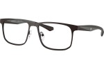 Okulary korekcyjne Emporio Armani EA1163 3390 Kwadratowe Brązowe