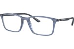 Okulary korekcyjne Emporio Armani EA3237 6108 Prostokątne Niebieskie