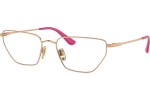 Okulary korekcyjne Vogue Eyewear VO4317 5152 Kocie oczy Złote