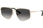 Okulary przeciwsłoneczne Jimmy Choo JC4011 30068G Pilotki (Aviator) Złote