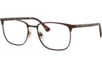 Okulary korekcyjne Persol PO1021V 1124 Kwadratowe Brązowe