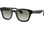 Okulary przeciwsłoneczne Giorgio Armani AR8207F 60873M Kocie oczy Czarne