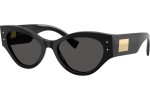 Okulary przeciwsłoneczne Dolce & Gabbana DG4480 501/87 Kocie oczy Czarne