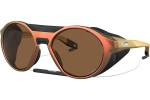 Okulary przeciwsłoneczne Oakley Clifden OO9440 944023 Okrągłe Czerwone