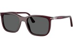 Okulary przeciwsłoneczne Persol PO3357S 1216B1 Kwadratowe Czerwone