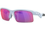 Okulary przeciwsłoneczne Oakley OJ9013 901306 Prostokątne Srebrne