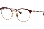 Okulary korekcyjne Vogue Eyewear VO4305 5170 Okrągłe Czerwone