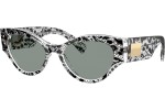 Okulary przeciwsłoneczne Dolce & Gabbana DG4480 3287/1 Kocie oczy Czarne