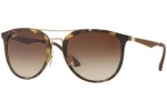 Okulary przeciwsłoneczne Ray-Ban RB4285 710/13 Kwadratowe Havana