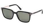 Okulary przeciwsłoneczne Tom Ford Jochem FT1183 01R Polarized Kwadratowe Czarne