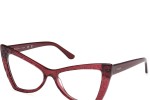 Okulary korekcyjne Guess GU50178 071 Kocie oczy Czerwone