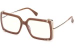 Okulary korekcyjne Max Mara MM5155-B 056 Kwadratowe Brązowe