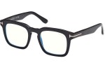 Okulary korekcyjne Tom Ford FT6025-B 001 Kwadratowe Czarne