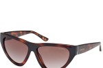 Okulary przeciwsłoneczne Guess GU00152 52F Kocie oczy Havana