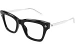 Okulary korekcyjne Alexander McQueen AM0484O 005 Kwadratowe Czarne