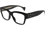 Okulary korekcyjne Gucci GG1705O 001 Kwadratowe Czarne