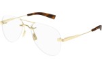 Okulary korekcyjne Saint Laurent SL745 002 Pilotki (Aviator) Złote