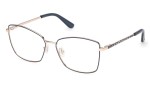 Okulary korekcyjne Guess GU50170 091 Kocie oczy Niebieskie