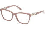 Okulary korekcyjne Guess GU50181 057 Kwadratowe Beżowe