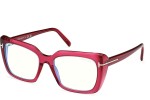 Okulary korekcyjne Tom Ford FT5992-B 075 Kocie oczy Czerwone