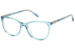 Okulary korekcyjne Fossil FOS7071 0OX Kocie oczy Niebieskie