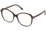 Okulary korekcyjne Tom Ford FT5708-B 055 Okrągłe Havana