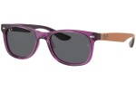 Okulary przeciwsłoneczne Ray-Ban Junior New Wayfarer Junior RJ9052S 706987 Kwadratowe Fioletowe