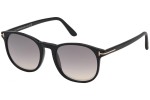 Okulary przeciwsłoneczne Tom Ford FT0858 01C Okrągłe Czarne