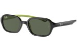 Okulary przeciwsłoneczne Ray-Ban Junior RJ9074S 709471 Prostokątne Czarne