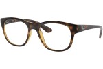 Okulary korekcyjne Ray-Ban RX7191 2012 Kwadratowe Havana